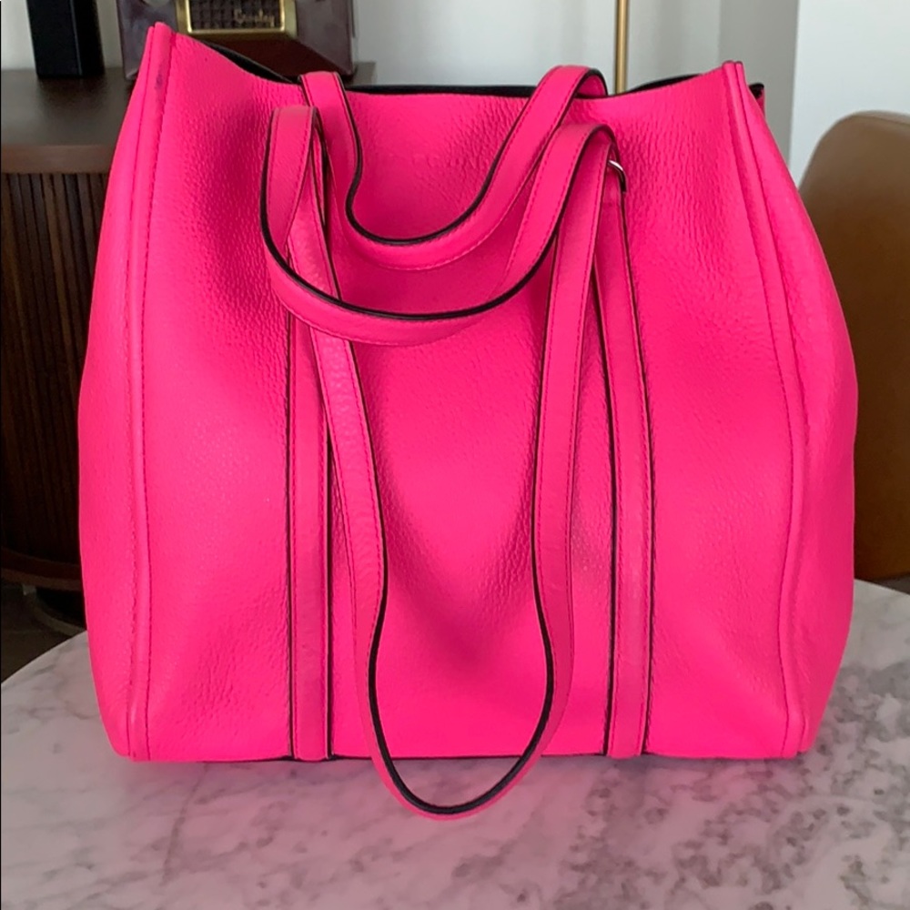 Marc Jacobs Tag 31 Leather Pink Tote
